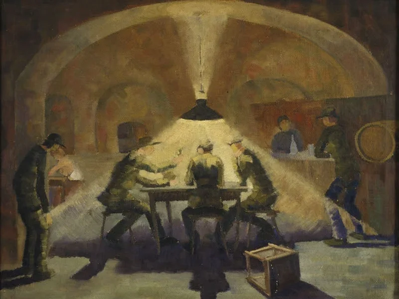 1901-Arkadio Laigo - Nella taverna